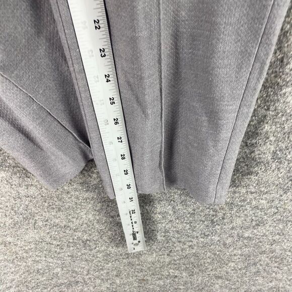 Cato Dress Pants Women 14 Gray High Rise Pleated Contemporary Rayon Pockets - Picture 7 of 10